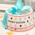 Load image into Gallery viewer, Chewy Vuiton pet bowl 16oz