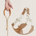 Load image into Gallery viewer, #OOTD Leash & Harness Set - Faux Leather