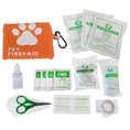 Load image into Gallery viewer, 19-Piece Pet First Aid Kit with Carabiner: Essential Gear
