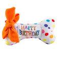Load image into Gallery viewer, Happy Birthday Bones Squeaker Dog Toy
