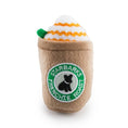 Load image into Gallery viewer, Starbarks Frenchie Roast W/ Straw Squeaker Dog Toy
