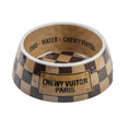 Load image into Gallery viewer, Checker Chewy Vuiton Bowl

