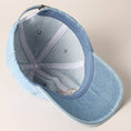 Load image into Gallery viewer, Cavalier King Dog Embroidered Denim Baseball Cap
