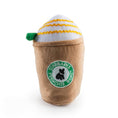 Load image into Gallery viewer, Starbarks Frenchie Roast W/ Straw Squeaker Dog Toy
