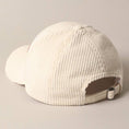 Load image into Gallery viewer, Cat Mom Chenille Patch Corduroy Baseball Cap
