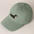 Load image into Gallery viewer, Dachshund Embroidered Baseball Dad Cap

