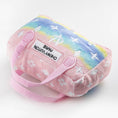 Load image into Gallery viewer, Pink Ombre Chewy Vuiton Handbag Squeaker Dog Toy
