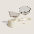 Load image into Gallery viewer, Wave Elevated Pet Food and Water Bowl Duo
