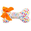 Load image into Gallery viewer, Happy Birthday Bones Squeaker Dog Toy
